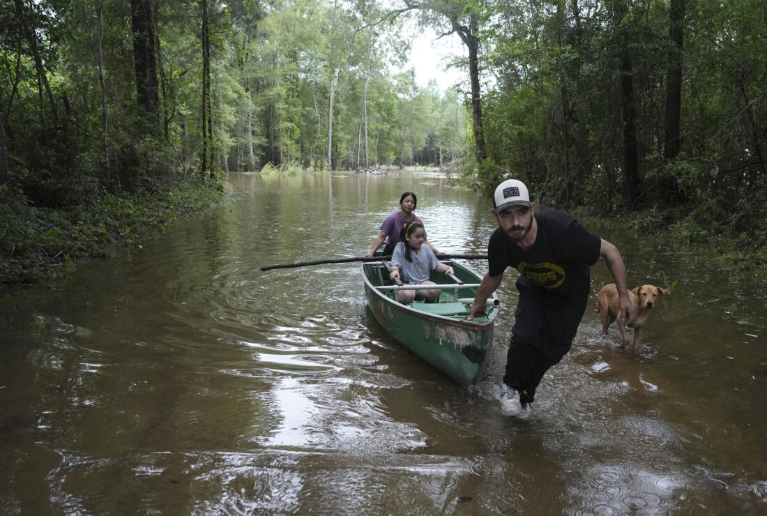 Heavy rains ease around Houston but flooding remains after hundreds of rescues and evacuations | News, Sports, Jobs - Vimarsana News